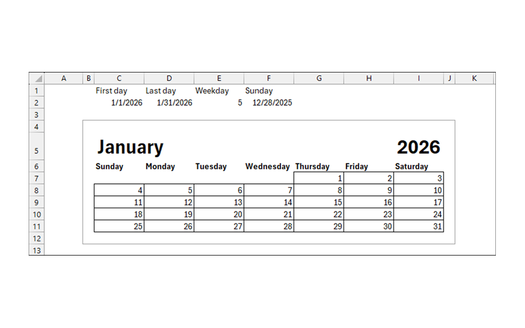 New Year Ideas: Book Recommendations, Habit Tips, and How to Create a Calendar in Excel.