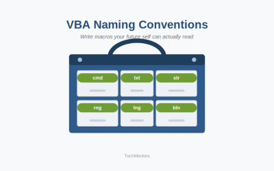 VBA Naming Conventions